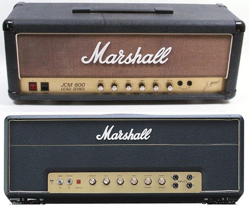 Marshall 50 Watt 800 & Mark II JMP Amps with 6550's