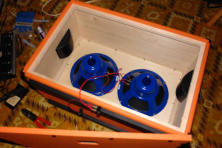 Orange AD30TC with Weber Blue Dogs - Eurotubes