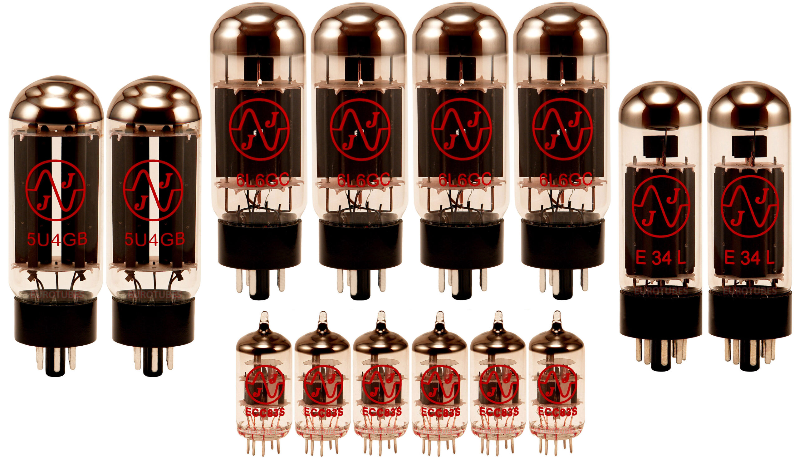 Mesa Boogie Road King Series 2 Retube Kits - Eurotubes