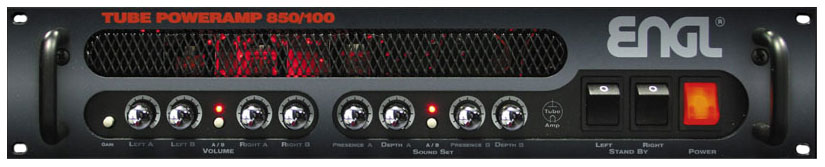 The Engl E850-100 Power Amp full retube kits