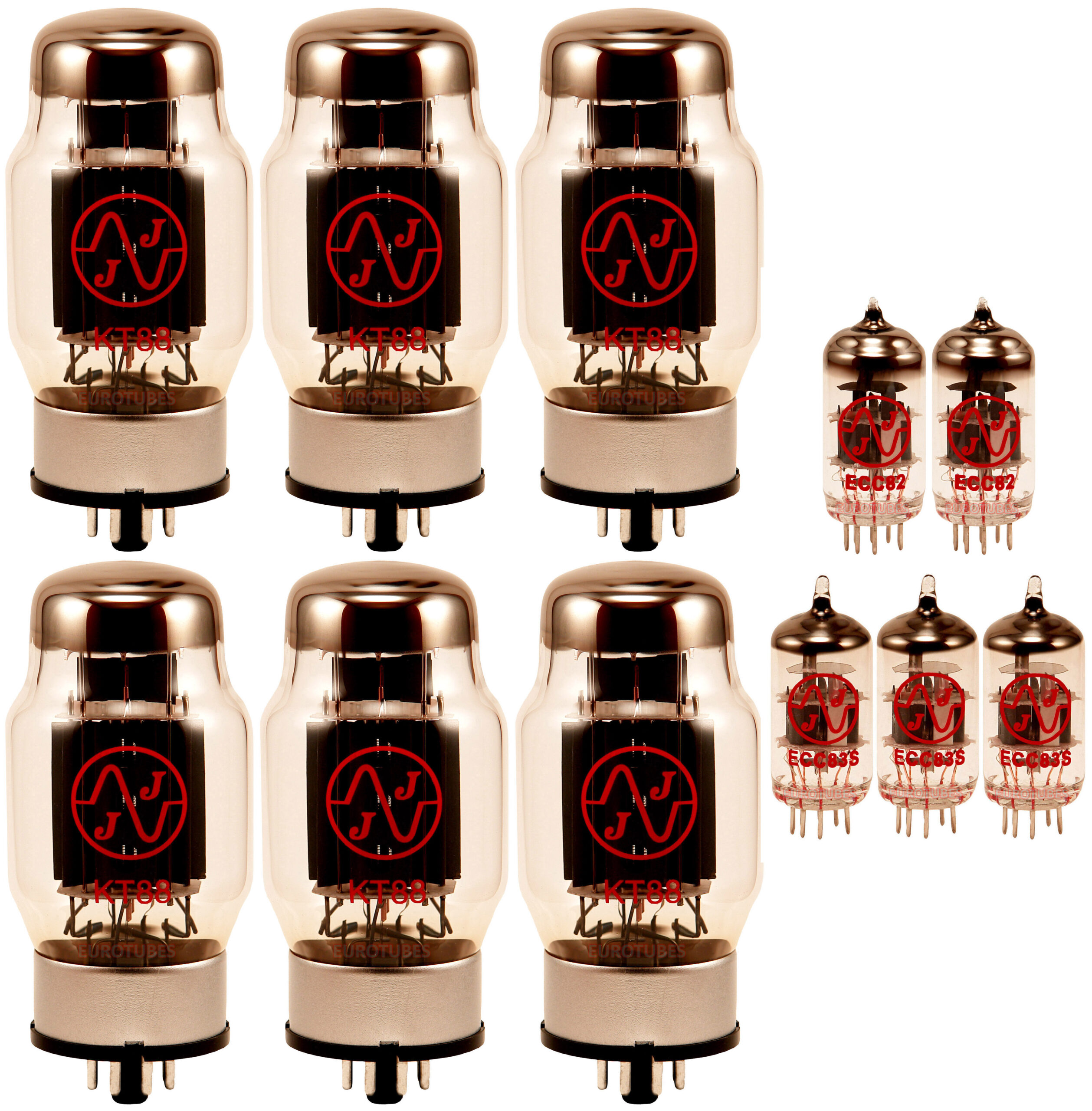 Ampeg SVT Classic - AV and Heritage Retube Kits - Eurotubes