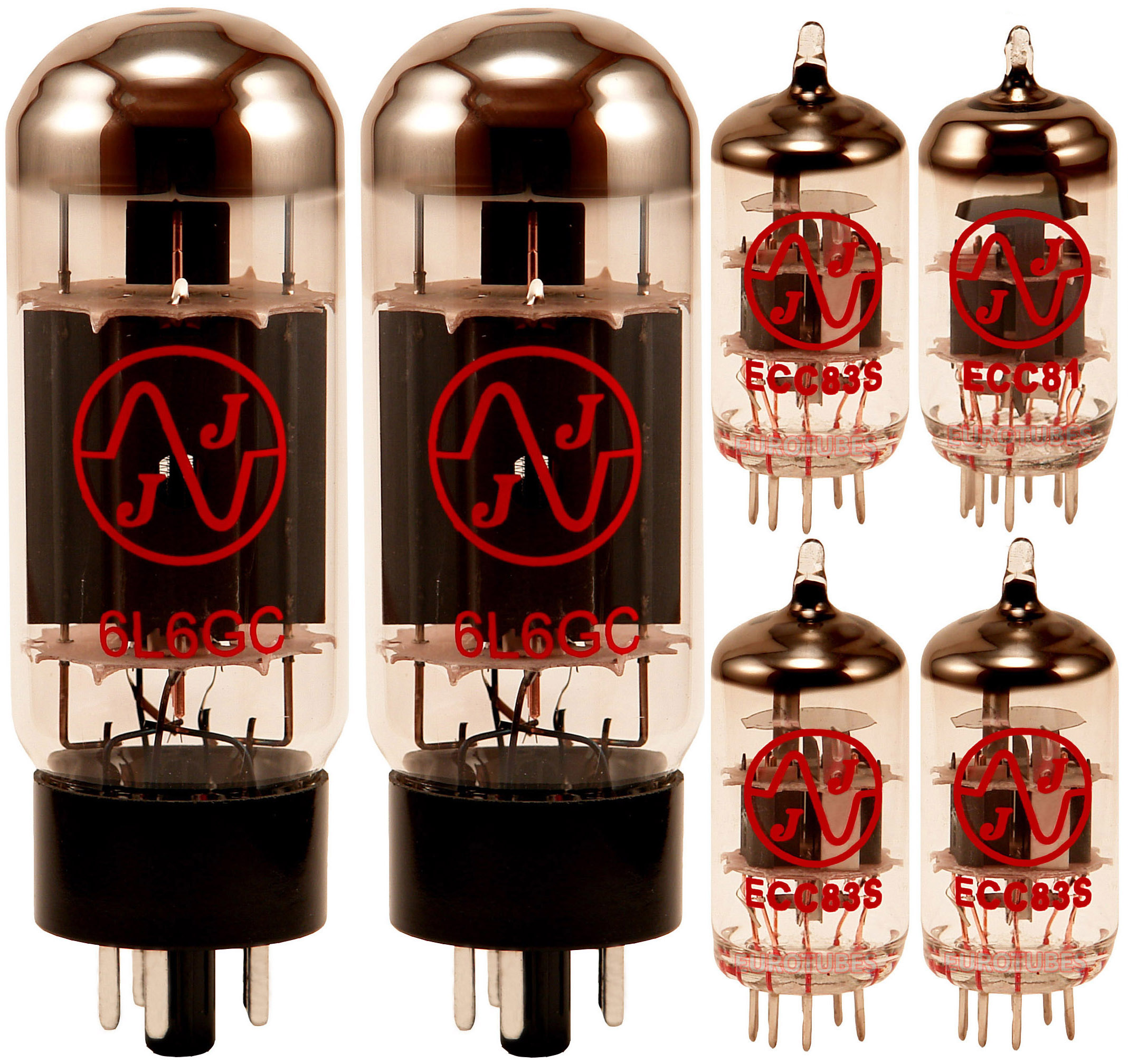 Fender Bassman 50 and 70 Retube Kits - Eurotubes