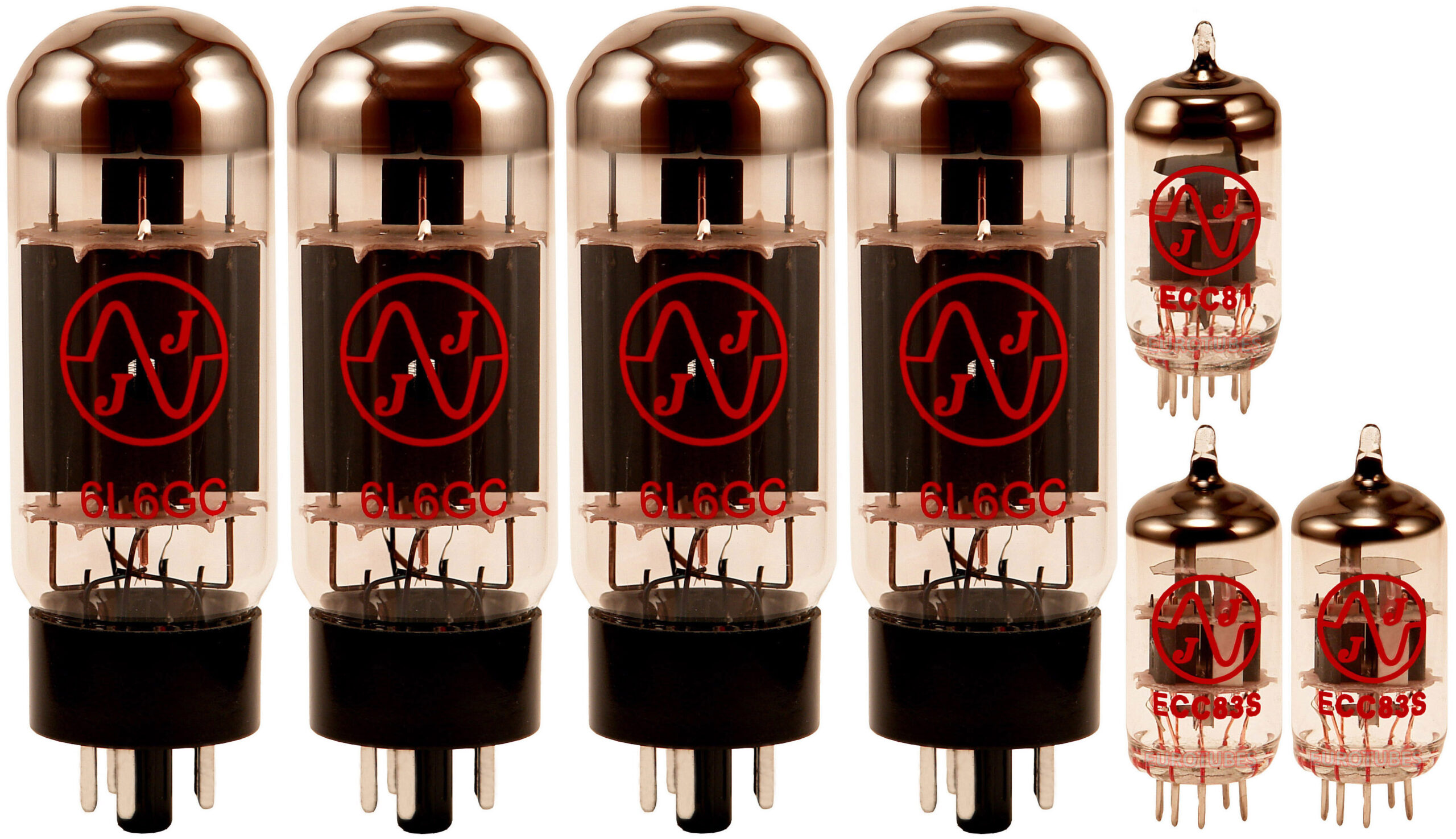 Fender Bassman 100 and 135 Retube Kits - Eurotubes