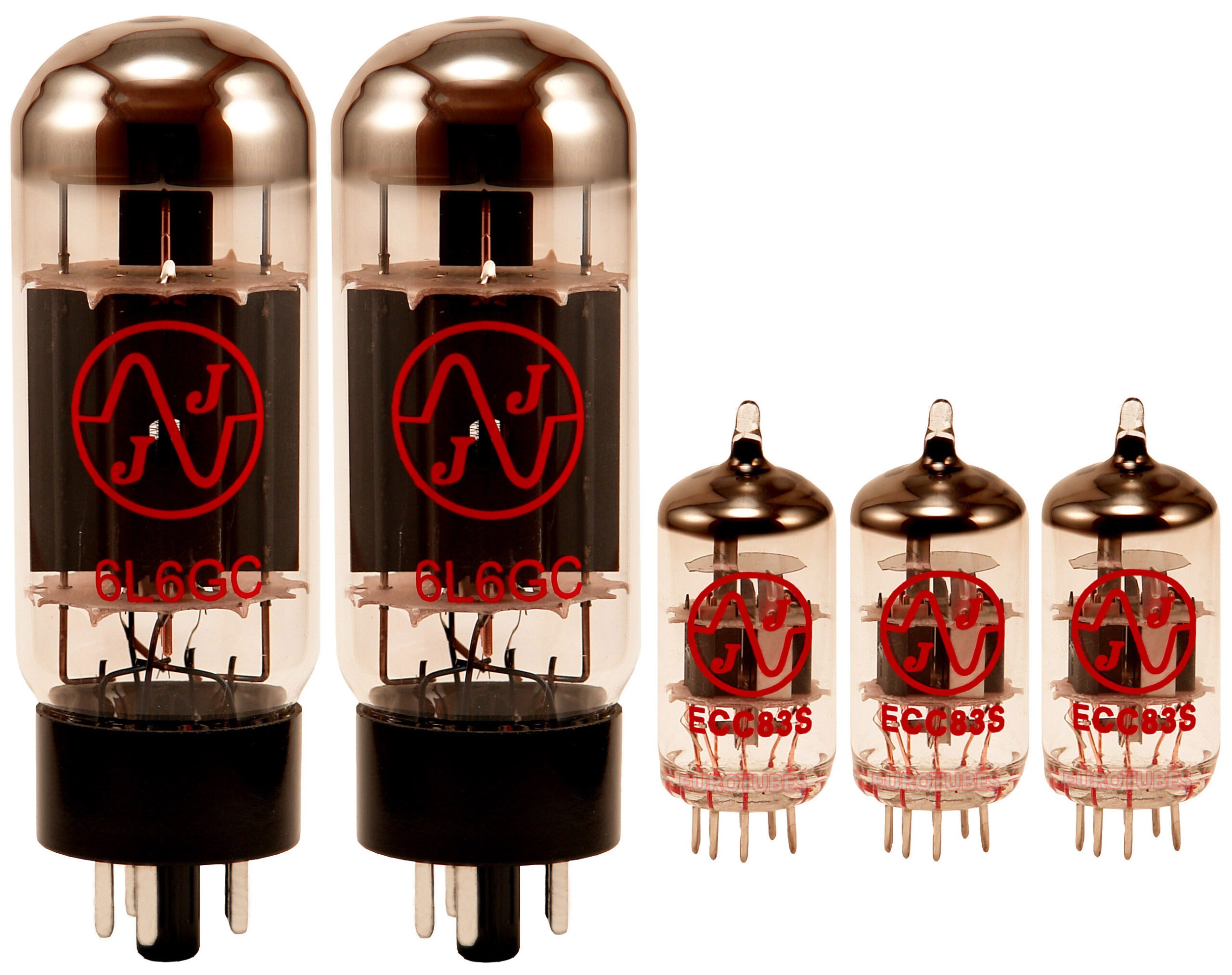 Fender Hot Rod Deluxe/Deville Retube Kit - Eurotubes