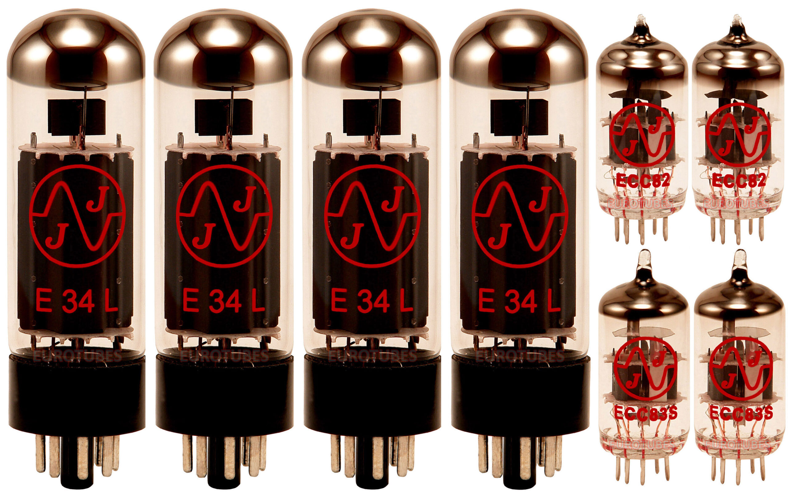 Fryette Two Fifty Two Power Amp Retube Kits - Eurotubes