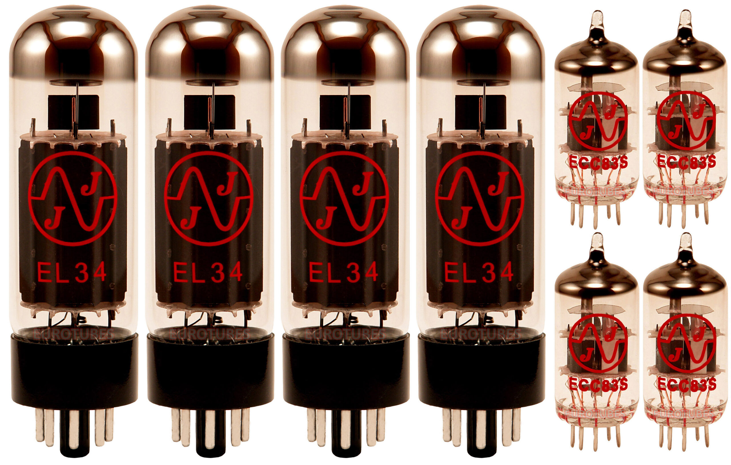 Peavey JSX Retube Kits - Eurotubes