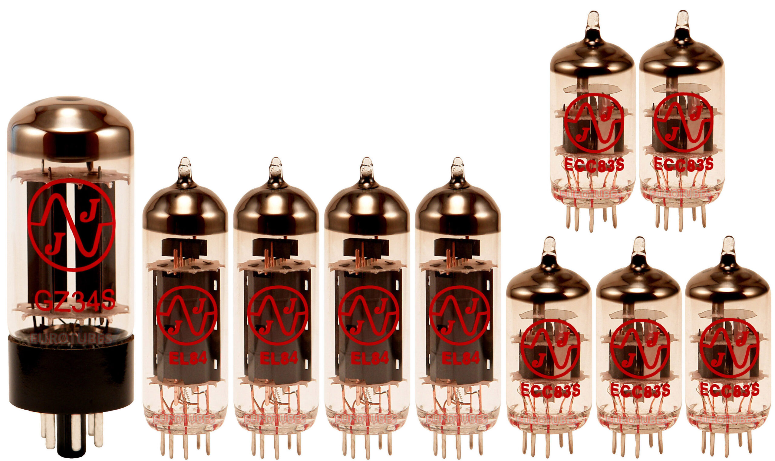 VOX AC30HW Retube Kits - Eurotubes