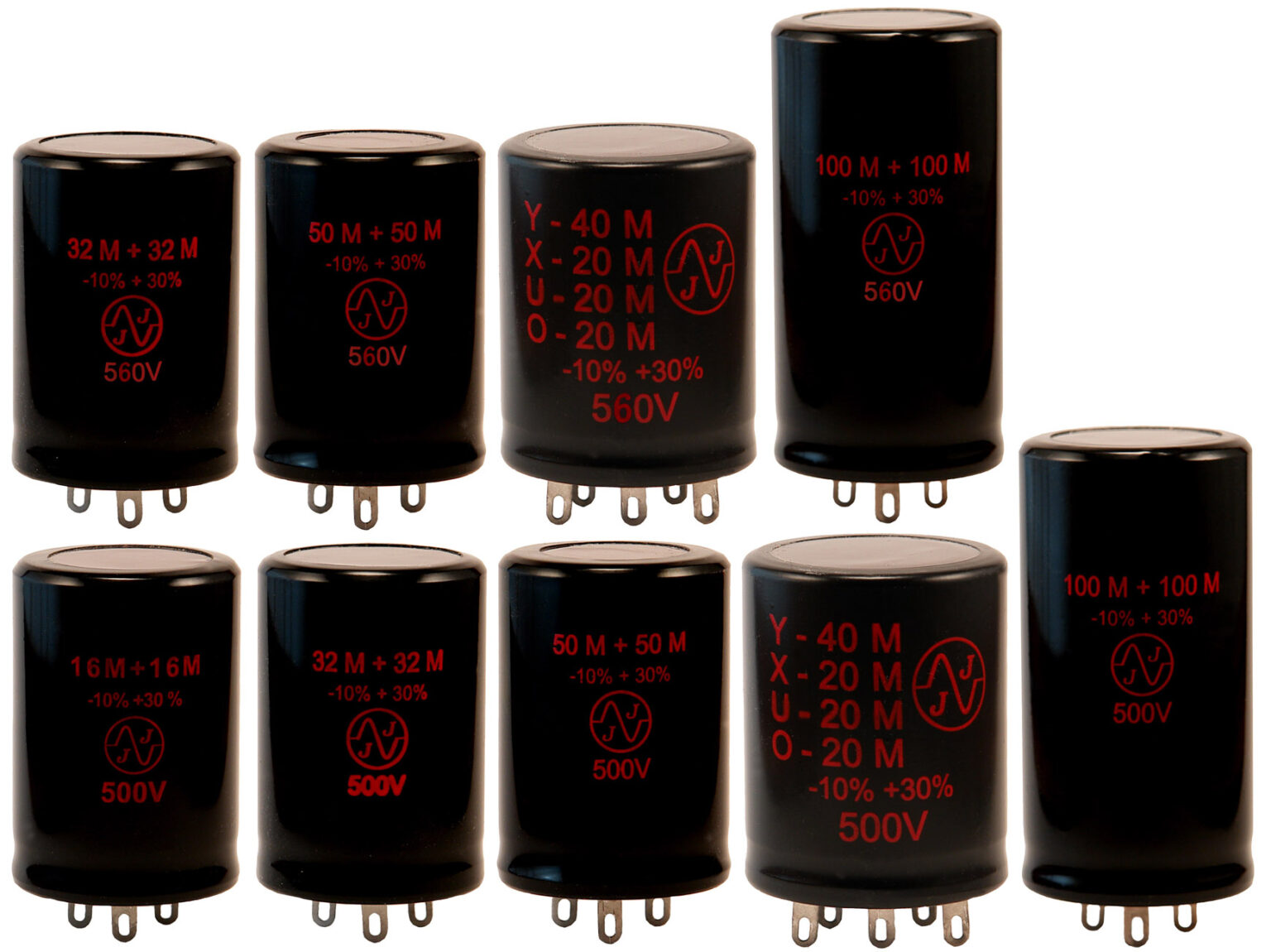 JJ Electronic Radial Capacitors - Eurotubes